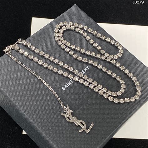 ysl replice necklace|vintage ysl necklace.